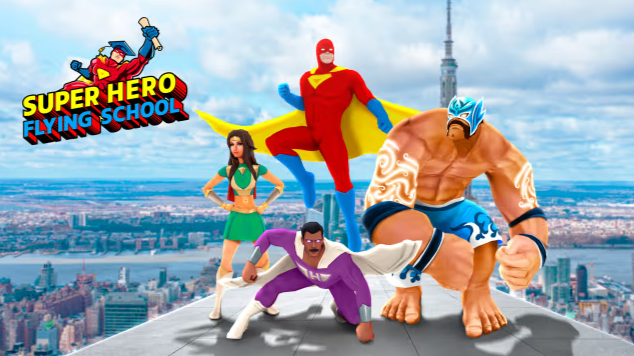 超级英雄飞行学校 Super Hero Flying School|官方中文|本体+1.0.1升补|NSP|原版||逍遥资源网
