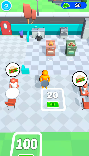 三网H5模拟经营游戏【超级汉堡店H5】Win服务端+解压即玩+详细搭建教程|逍遥资源网